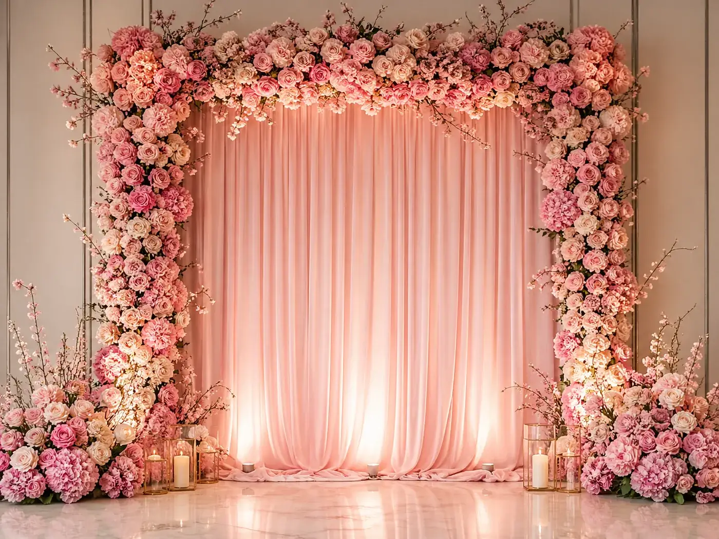 Spring Pink Florals