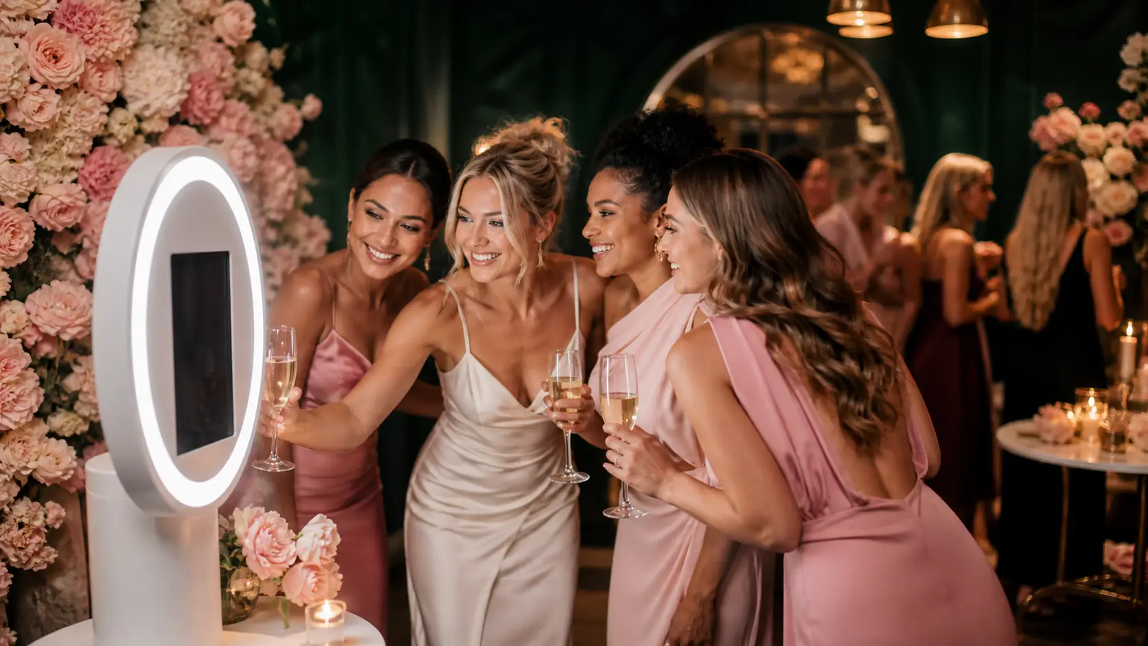 Guests enjoying a Luxe Capture Co. event experience